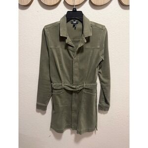 PAIGE Green Dress Size 4